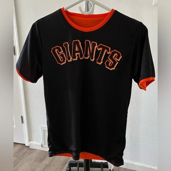 MLB Giants Reversible Youth Jersey Shirt size Large - Picture 1 of 6